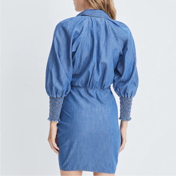 Veronica Beard Allie Dress in Yale Blue. Size 6. Excellent condition! - Picture 5 of 8